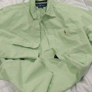 Slightly used men's button down polo